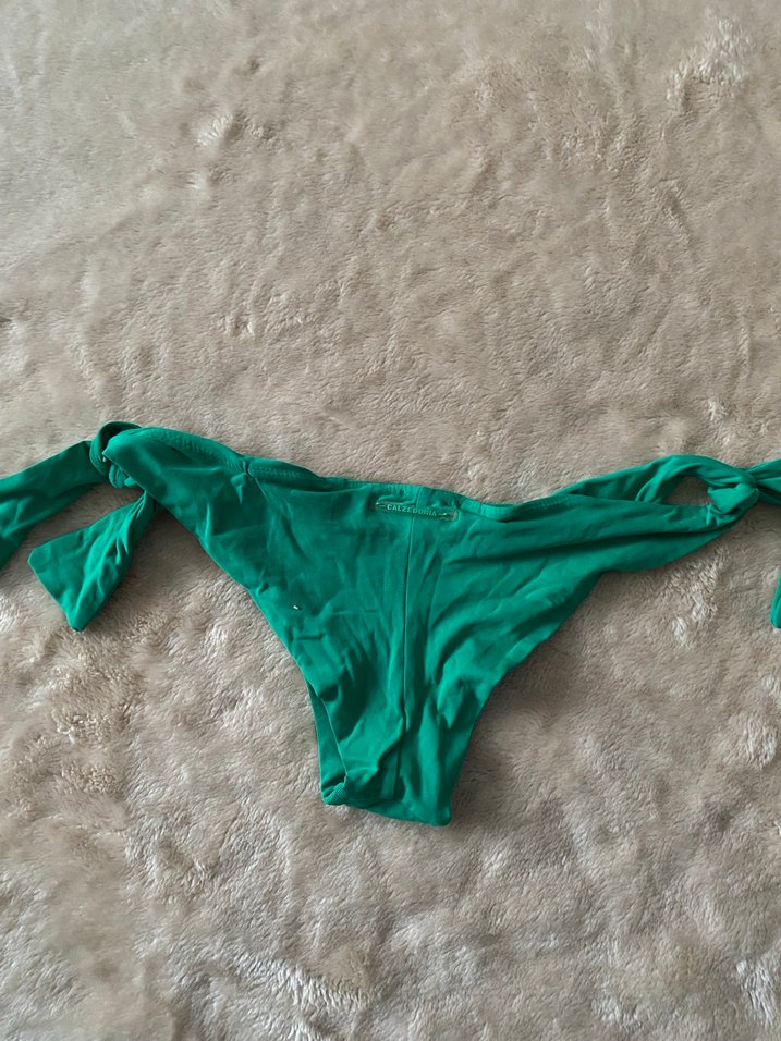 Straplez Koyu Yeşil Bikini Altı - Görsel 3