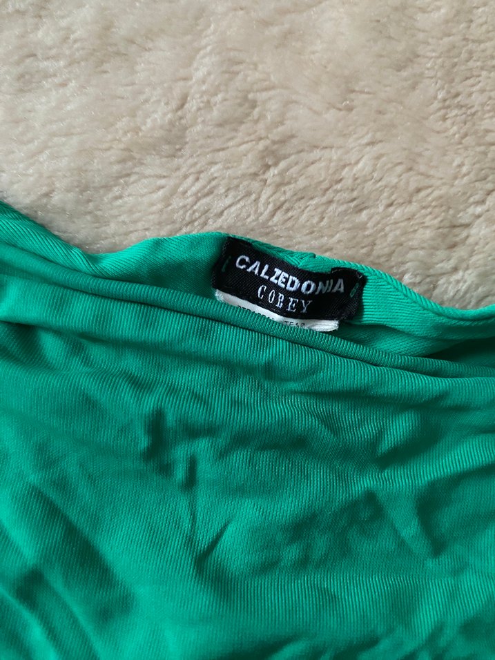 Straplez Koyu Yeşil Bikini Altı - Görsel 2