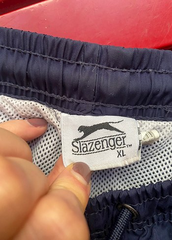 Erkek Koyu Mavi Kemerli Mini Şort - Görsel 2