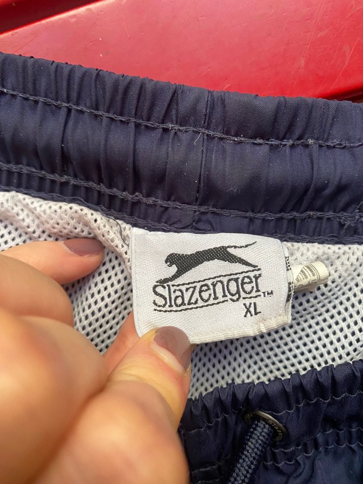 Erkek Koyu Mavi Kemerli Mini Şort - Görsel 2