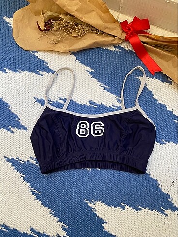 Y2K bikini üst