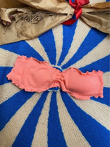 H&M straplez bikini üst