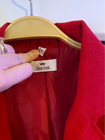 American Vintage Kırmızı blazer ceket