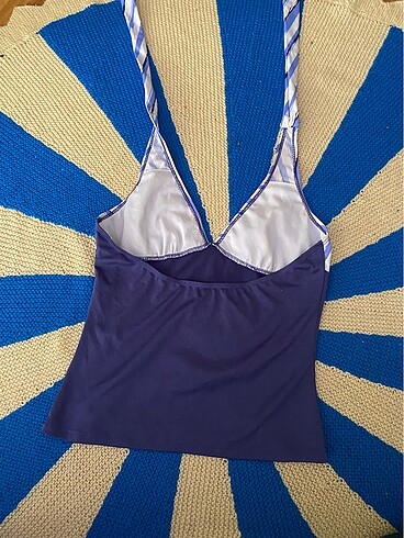 m Beden Mavi tankini