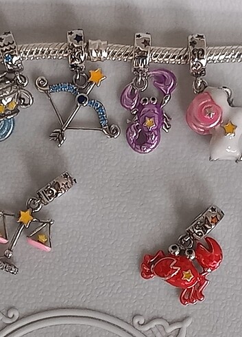 Pandora Karanlıkta Parlayan Burç Charm