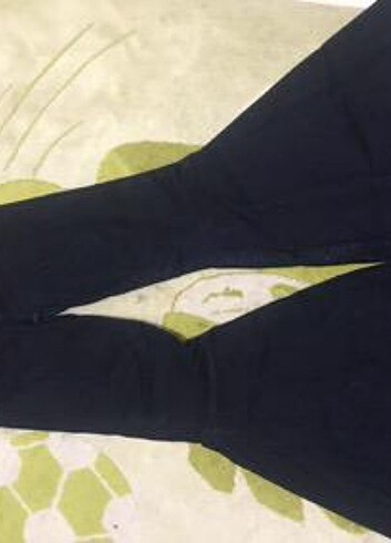 Koton KOTON kadın kot İspanyol paça pantolon