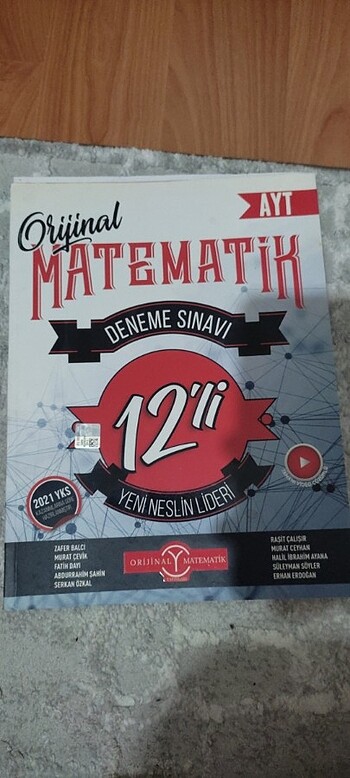 orijinal ayt matematik deneme