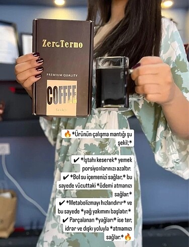 Zerotermo zayıflama kahvesi