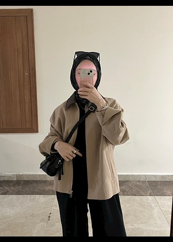 Koton Bej Oversize Ceket