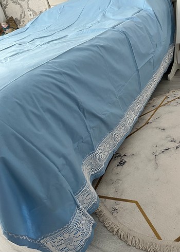 Kaneviçe dantel çarşaf - Görsel 3