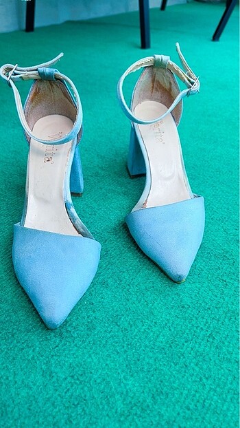 36 Beden Süet stiletto