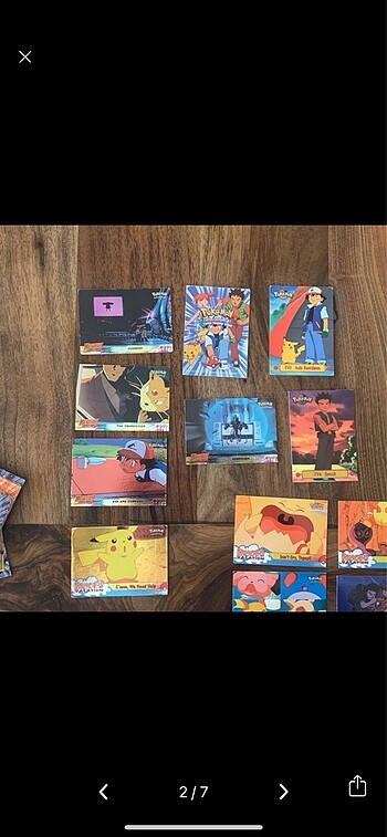  Topps pokemon kartlari