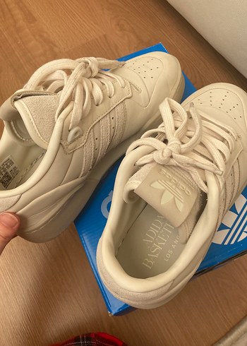 adidas rivalry low kadın ayakkabı krem renk - Görsel 4