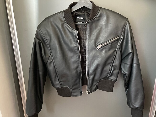 pull and bear deri ceket
