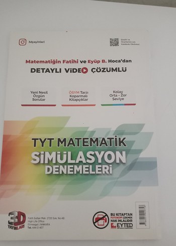 TYT Matematik Simülasyon Denemeleri