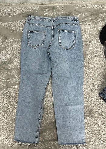 Defacto Midi Boy Salaş Kadın Denim Pantolon