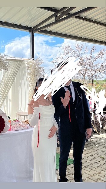 Nişan elbisesi
