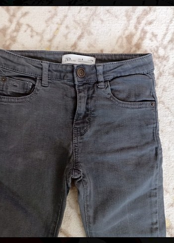 6 Yaş Beden gri Renk Zara Erkek Çocuk Jeans Pantolon