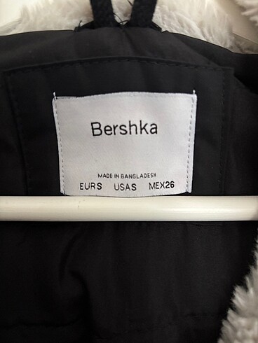 s Beden Bershka içi kürklü mont