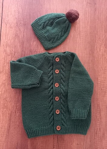 erkek bebek hırkası