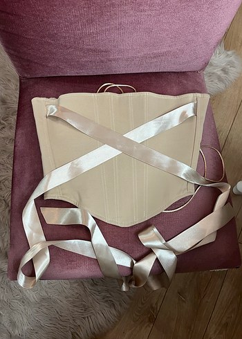 cnswoman saten ipli vizon korse büstiyer - Görsel 2