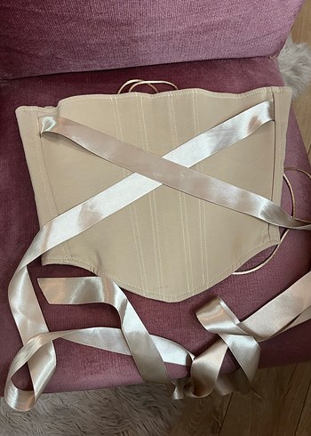 cnswoman saten ipli vizon korse büstiyer - Görsel 9