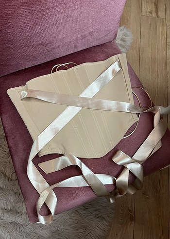 cnswoman saten ipli vizon korse büstiyer - Görsel 7