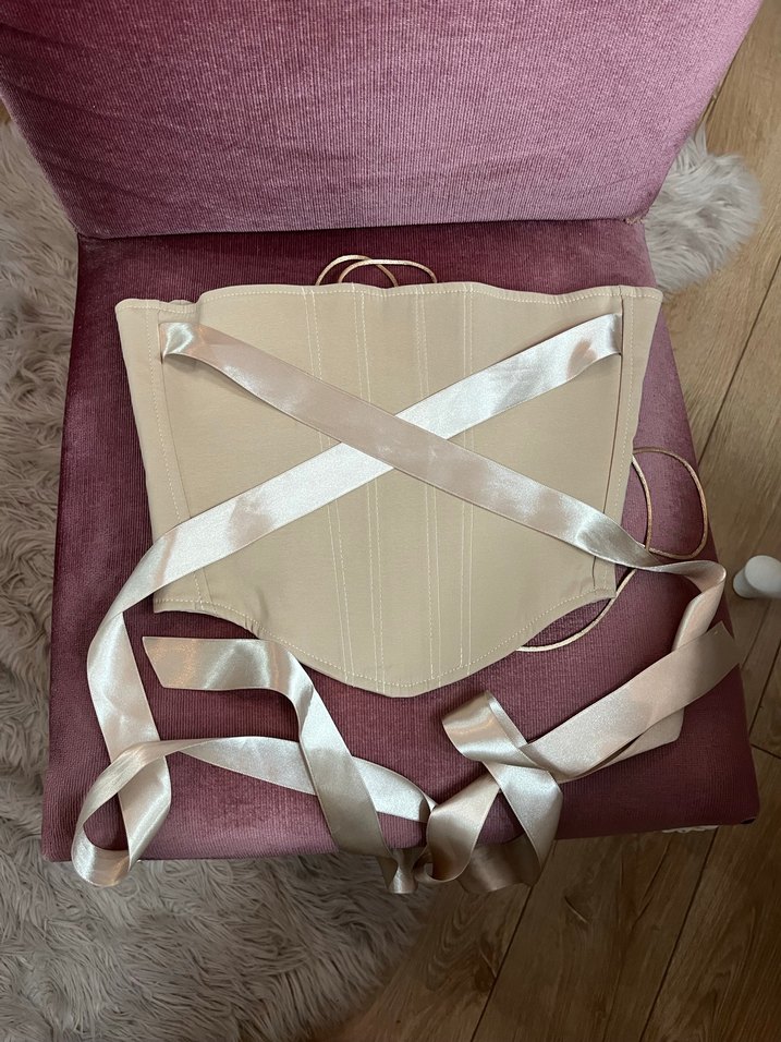 cnswoman saten ipli vizon korse büstiyer - Görsel 2