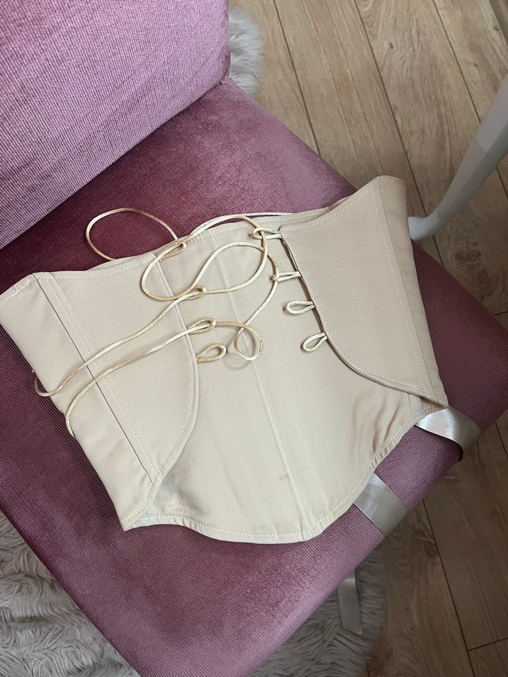 cnswoman saten ipli vizon korse büstiyer - Görsel 4