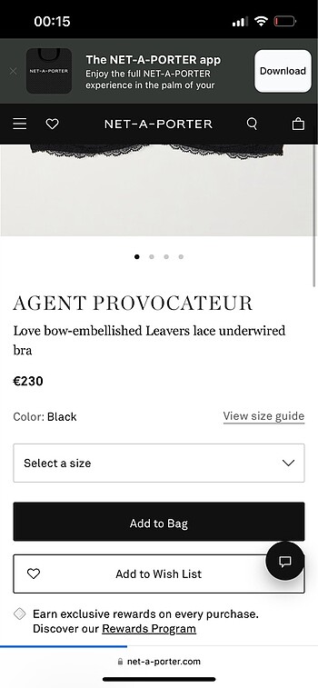 xs Beden siyah Renk agent provocateur balkonet dantel sütyen