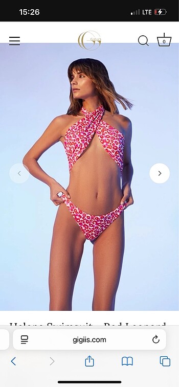 Gigii's pembe leopar mayokini - Görsel 9