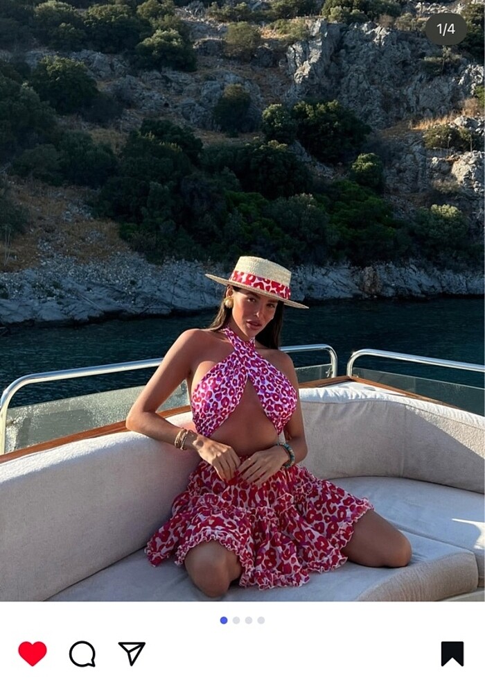 Gigii's pembe leopar mayokini - Görsel 2