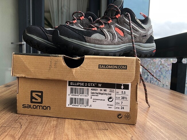 Salomon Ellipse 2 Goretex Kadın Spor Ayakkabı
