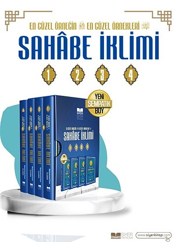 Sahabe İklimi Sempatik boy 4 Cilt