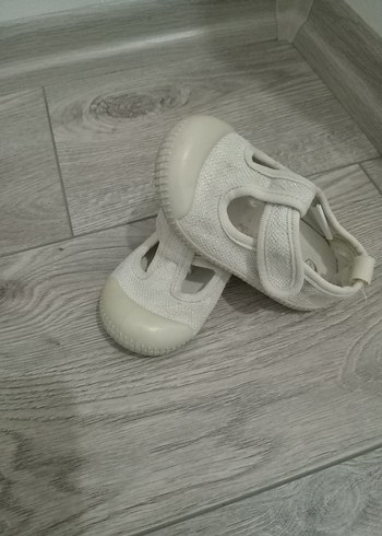 Kız Bebek Beyaz İlk Adım Ayakkabısı - Görsel 2