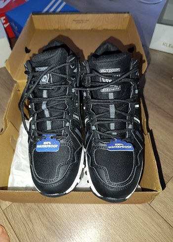 Skechers Skechers Siyah Basketbol Ayakkabısı Velcro