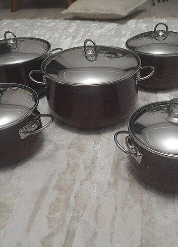 tencere set sifir kapali kutu