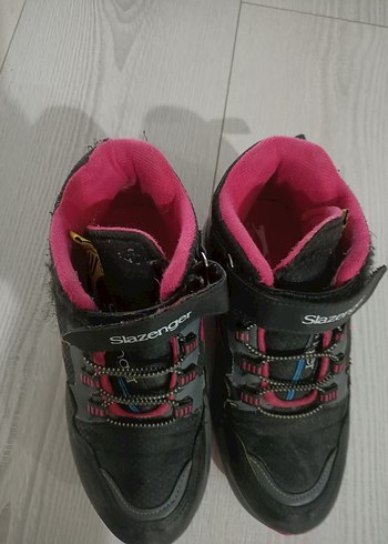 Slazenger Kiz Cocuk Renkli Fusya Desenli Bot