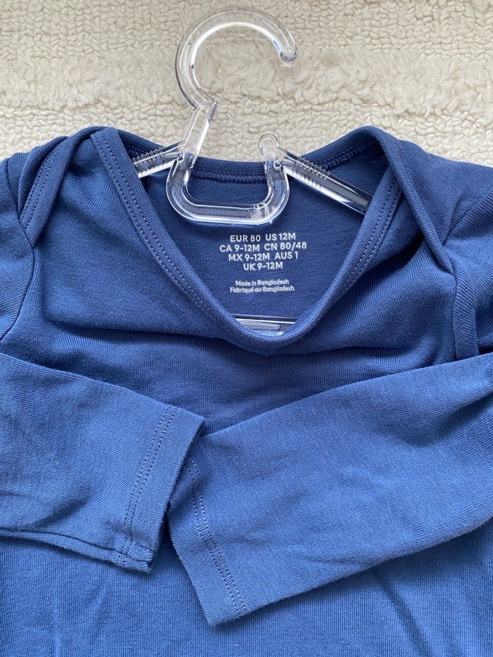 Erkek Bebek Lacivert Uzun Kollu Takım - Görsel 2