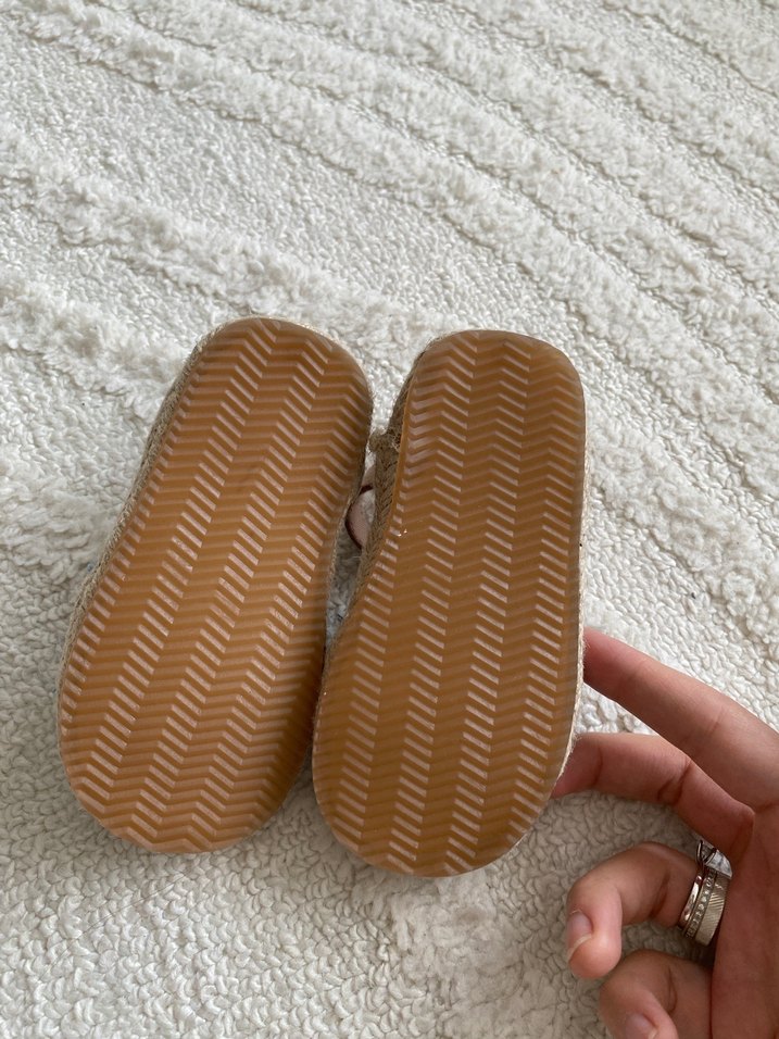 Kızlar için Mavi Denim Bohem Sandalet - Görsel 3