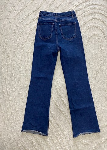 Mavi Kadın Denim Midi Pantolon - Görsel 2