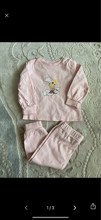 Bebek pijama takım