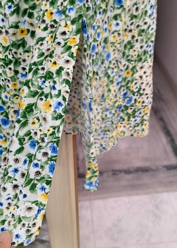 Bohem Çok Renkli Uzun Elbise - Görsel 7