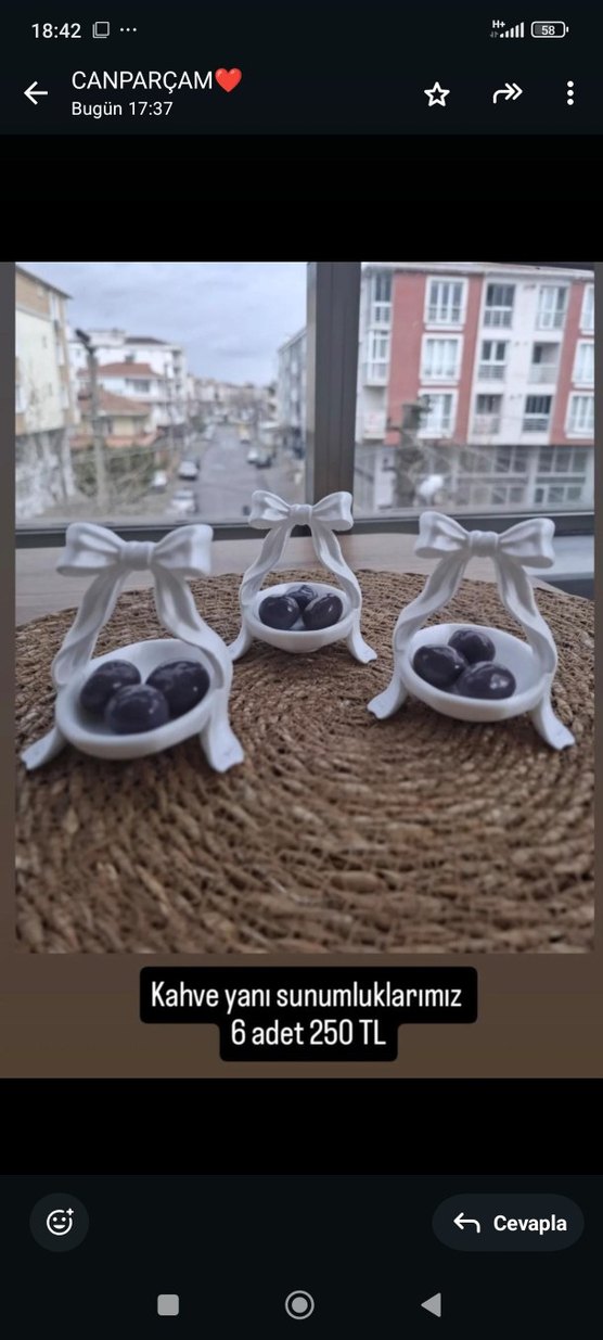 Kahve yanı Sunumluk - Görsel 2