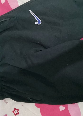 Renkli Baskılı Siyah Erkek Eşofman Altı - Görsel 2