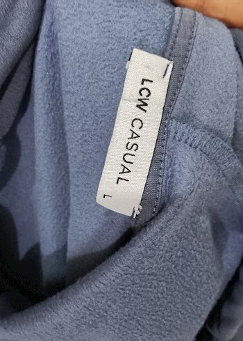 Lacivert Kapüşonlu Rahat Kesim Sweatshirt - Görsel 4