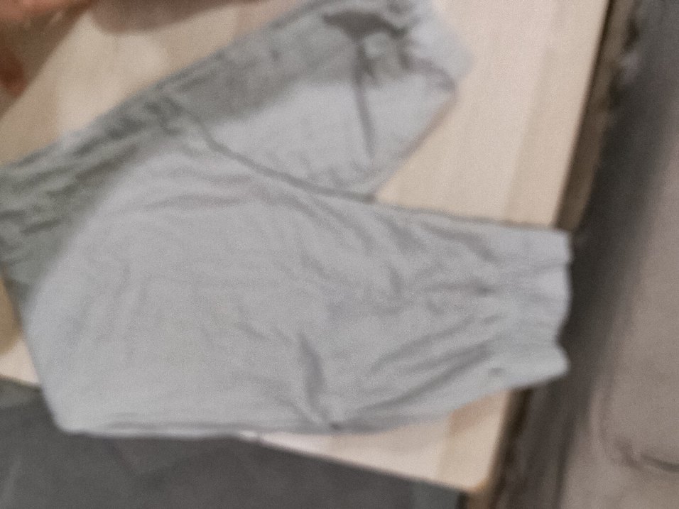 Gri Salaş Keten Kadın Eşofman Altı - Görsel 4