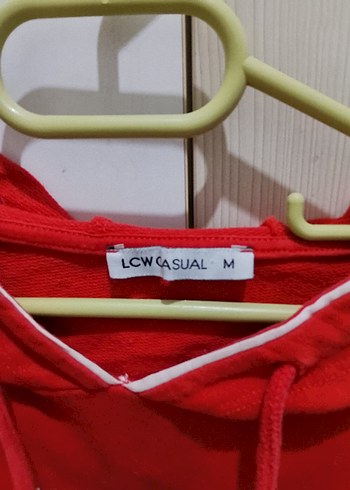 Rahat Kesim Kırmızı Kadın Sweatshirt - Görsel 3