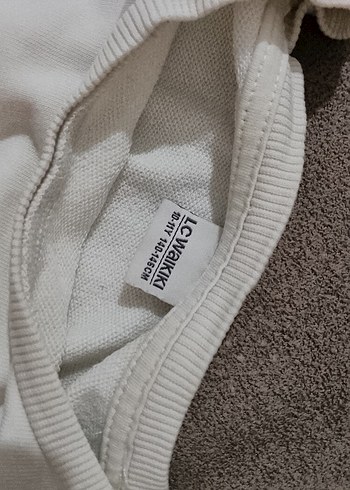 Kız Çocuk Gri Pamuklu Unicorn Baskılı Tişört - Görsel 5