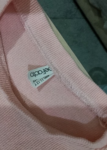 Kız Çocuk Gri Pamuklu Unicorn Baskılı Tişört - Görsel 6